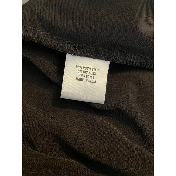 JBS After 5 Black Rhinestone Cold-Shoulder Dress 3X - Picture 11 of 12